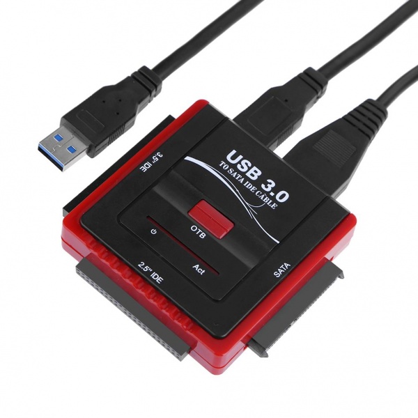 File:SATA IDE to USB Adapter.jpg