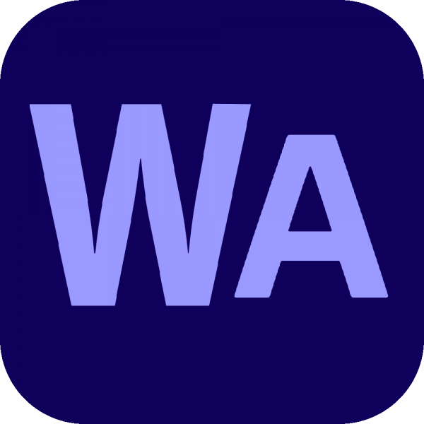 File:WebAnimator Adobe Blue Logo.png