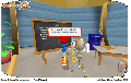 A screenshot of Wonderville 3D. Taken from Macromedia.com.